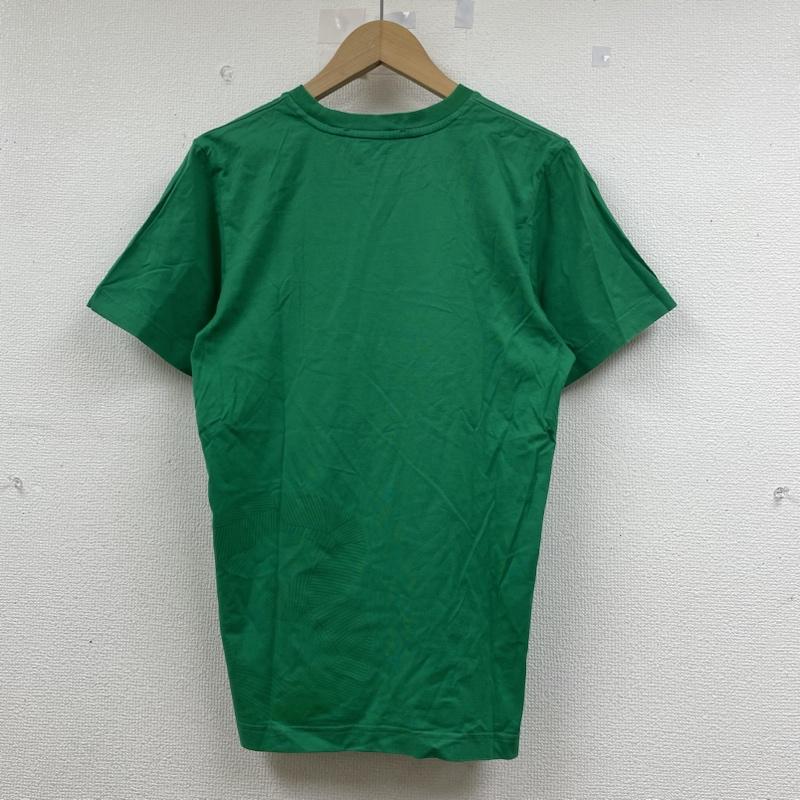 ワイスリー Y-3 Tシャツ 半袖 adidas コラボ 半袖 Tシャツ ラバープリント クルーネック ヨウジヤマモト XS ロゴ、文字 X プリント 緑 / グリーン / green メンズ USED 古着 中古 50143494