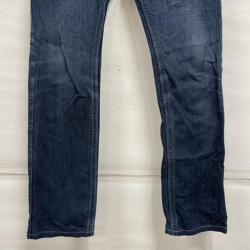 ディーゼル DIESEL パンツ デニム、ジーンズ THANAZ WASH 0601K スリム クラッシュ スキニー デニム パンツ 26インチ ダメージ加工 インディゴ / インディゴ / Indigo レディース USED 古着 中古 50143551