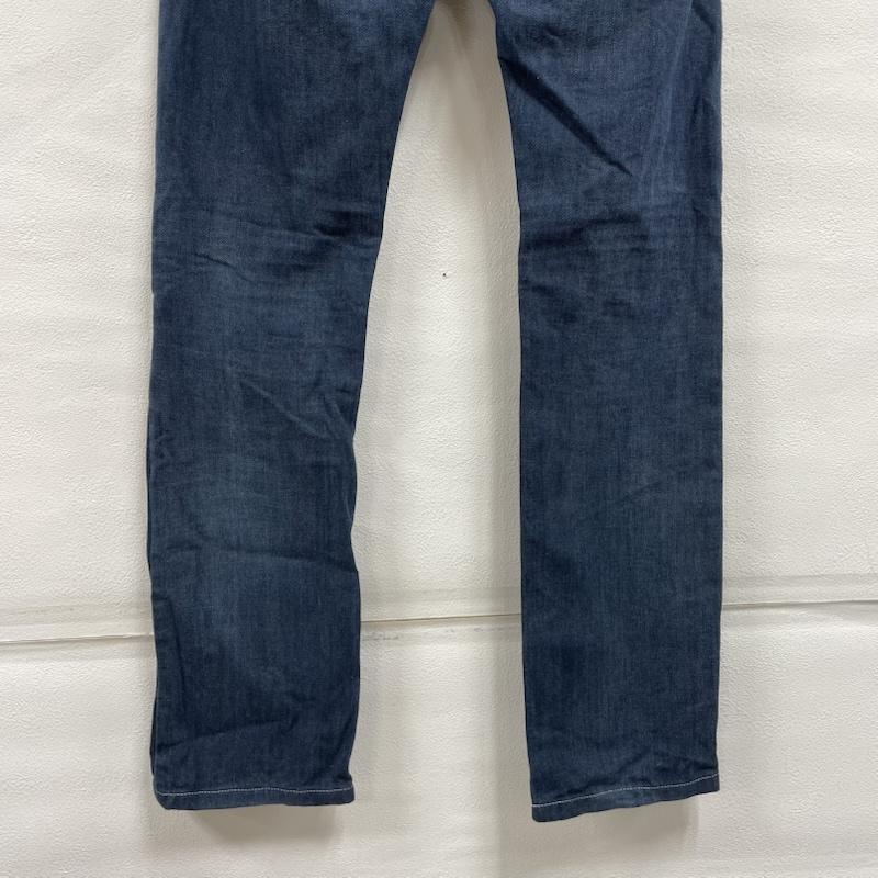 ディーゼル DIESEL パンツ デニム、ジーンズ THANAZ WASH 0601K スリム クラッシュ スキニー デニム パンツ 26インチ ダメージ加工 インディゴ / インディゴ / Indigo レディース USED 古着 中古 50143551