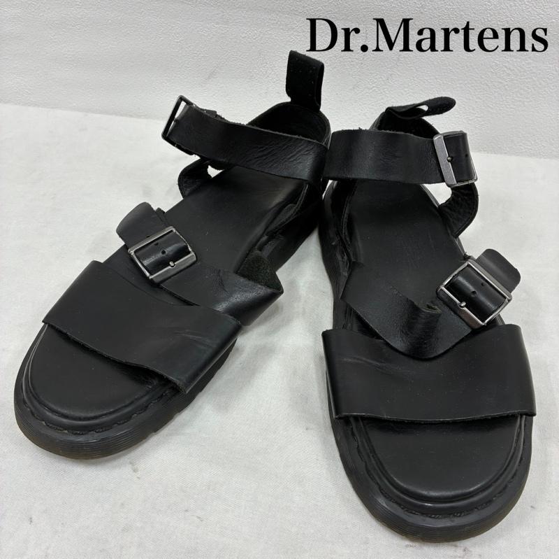 ドクターマーチン Dr.Martens サンダル サンダル GRYPHON STRAP SANDAL グリフォン レザー ベルト ストラップ サンダル UK：9 黒 / ブラック / black メンズ USED 古着 中古 50143556