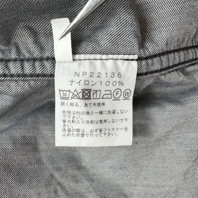 ザノースフェイス THE NORTH FACE ジャケット、上着 ジャンパー、ブルゾン ナイロン デニム コンパクト ジャケット マウンテン パーカー NP22136 M 灰 / グレー / gray メンズ USED 古着 中古 50143586