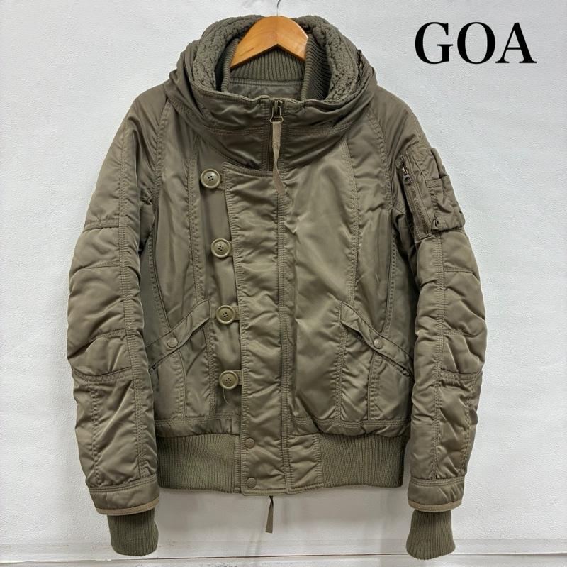 ゴア goa ジャケット、上着 ジャンパー、ブルゾン 00s 裏ボア スタンドカラー 短丈 ミリタリー フライトジャケット アーカイブ 31258011 FREE レディース USED 古着 中古 50143599