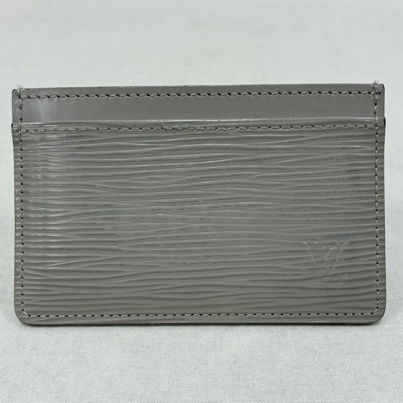 ルイヴィトン LOUIS VUITTON カードケース カードケース ポルト カルト サーンプル エピ レザー カード パス ケース 名刺入れ M60328 - ワンポイント X ロゴ、文字 メンズ USED 古着 中古 50143609