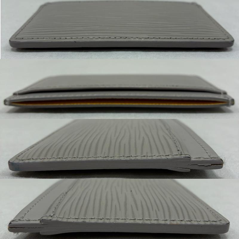 ルイヴィトン LOUIS VUITTON カードケース カードケース ポルト カルト サーンプル エピ レザー カード パス ケース 名刺入れ M60328 - ワンポイント X ロゴ、文字 メンズ USED 古着 中古 50143609