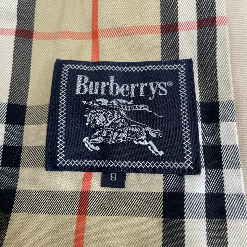 バーバリーズ BURBERRYS コート コート一般 ステンカラー コート スプリング 裏地 ノバチェック アーカイブロゴ fna03-047 9号 無地 ベージュ / ベージュ / beige レディース USED 古着 中古 50143631