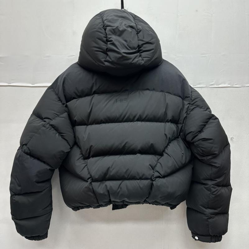 古着 USED ジャケット、上着 ダウンジャケット HELIOT EMIL Abstract quilted down jacket ダウン ジャケット 46 黒 / ブラック / black メンズ USED 古着 中古 50143659