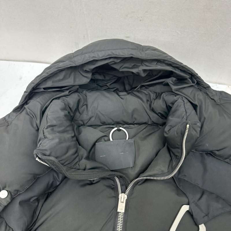 古着 USED ジャケット、上着 ダウンジャケット HELIOT EMIL Abstract quilted down jacket ダウン ジャケット 46 黒 / ブラック / black メンズ USED 古着 中古 50143659