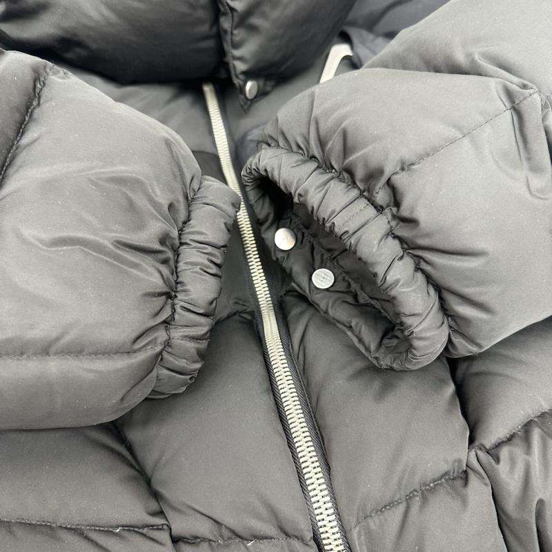 古着 USED ジャケット、上着 ダウンジャケット HELIOT EMIL Abstract quilted down jacket ダウン ジャケット 46 黒 / ブラック / black メンズ USED 古着 中古 50143659