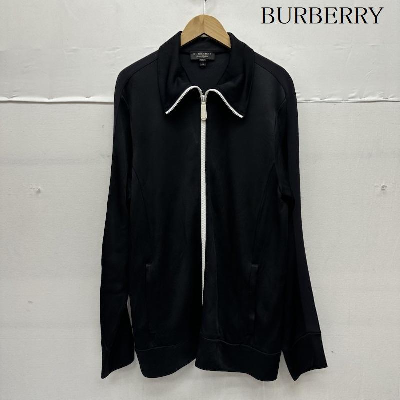 バーバリー BURBERRY ジャケット、上着 ジャンパー、ブルゾン ライン スリーブ トラック ジャケット ジャージ XL 黒 / ブラック / black メンズ USED 古着 中古 50143661