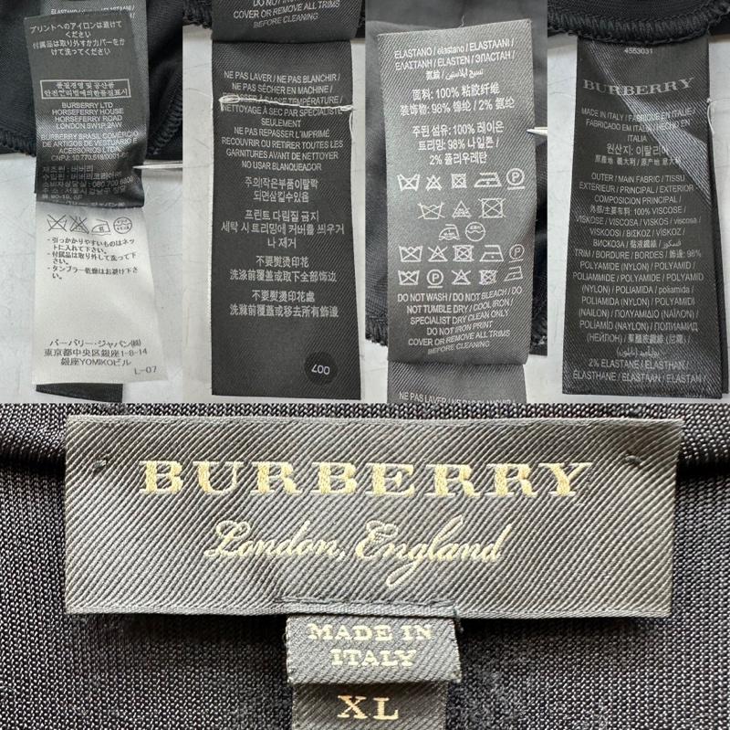 バーバリー BURBERRY ジャケット、上着 ジャンパー、ブルゾン ライン スリーブ トラック ジャケット ジャージ XL 黒 / ブラック / black メンズ USED 古着 中古 50143661