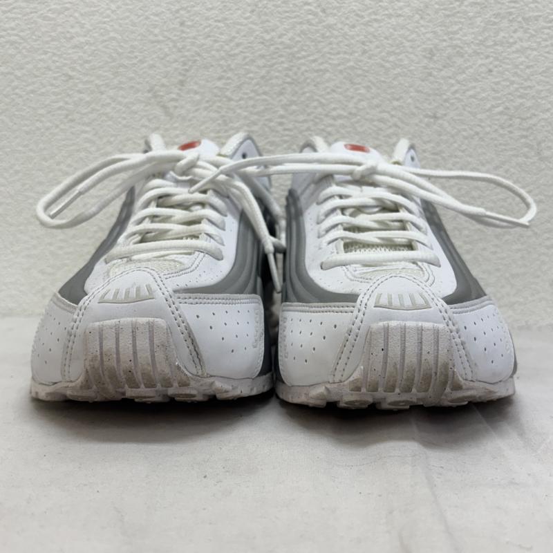 ナイキ NIKE スニーカー スニーカー AR3565-101 WMNS SHOX R4 White Metallic ウィメンズ ショックス4 スニーカー ホワイト メタリック 27.0cm レディース USED 古着 中古 50143681