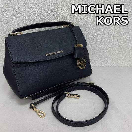 マイケルコース MICHAEL KORS ハンドバッグ ハンドバッグ 2WAY ハンド ショルダー バッグ 紺 ネイビー 30T5GAVS2L - 紺 / ネイビー / navy レディース USED 古着 中古 50143683