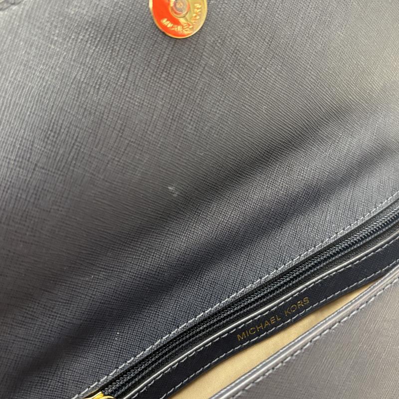 マイケルコース MICHAEL KORS ハンドバッグ ハンドバッグ 2WAY ハンド ショルダー バッグ 紺 ネイビー 30T5GAVS2L - 紺 / ネイビー / navy レディース USED 古着 中古 50143683