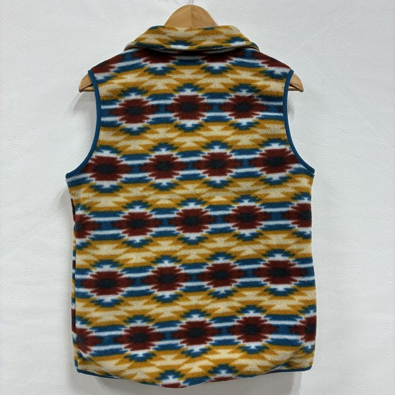 パタゴニア patagonia ベスト ベスト 15AW シンチラ SYNCHILLA ジップアップ フリース ベスト 25495 S 総柄 X ロゴ、文字 X ワンポイント マルチカラー / マルチカラー / multicolor レディース USED 古着 中古 50143693