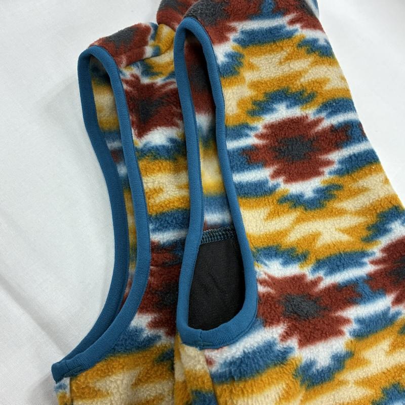 パタゴニア patagonia ベスト ベスト 15AW シンチラ SYNCHILLA ジップアップ フリース ベスト 25495 S 総柄 X ロゴ、文字 X ワンポイント マルチカラー / マルチカラー / multicolor レディース USED 古着 中古 50143693