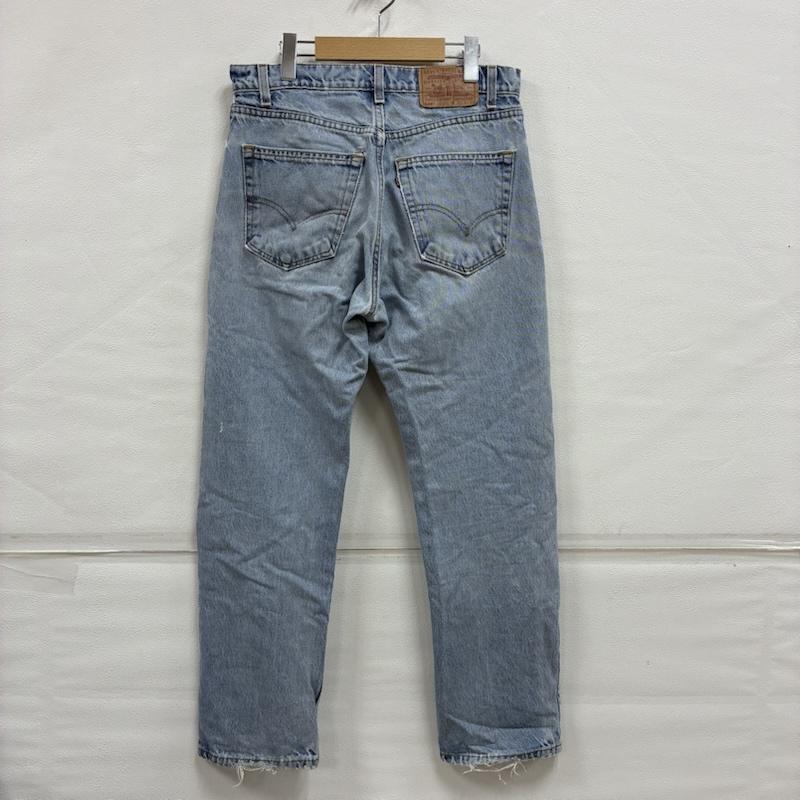 リーバイス Levi s パンツ デニム、ジーンズ 505 MADE IN USA 1999年製 ストレート ジップフライ ヴィンテージ デニムパンツ 32インチ 水色 / ライトブルー / メンズ USED 古着 中古 50143694