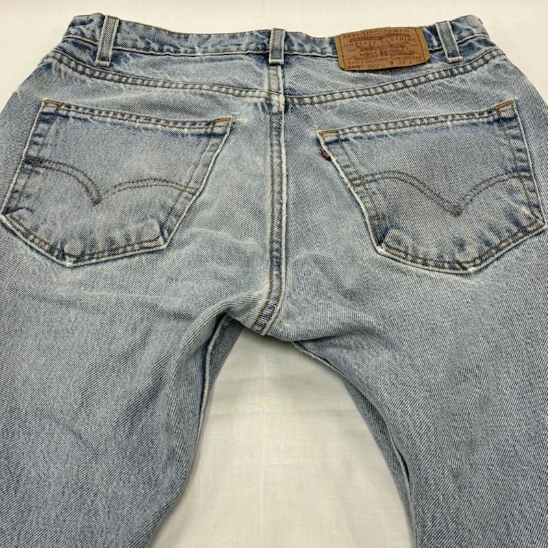 リーバイス Levi s パンツ デニム、ジーンズ 505 MADE IN USA 1999年製 ストレート ジップフライ ヴィンテージ デニムパンツ 32インチ 水色 / ライトブルー / メンズ USED 古着 中古 50143694