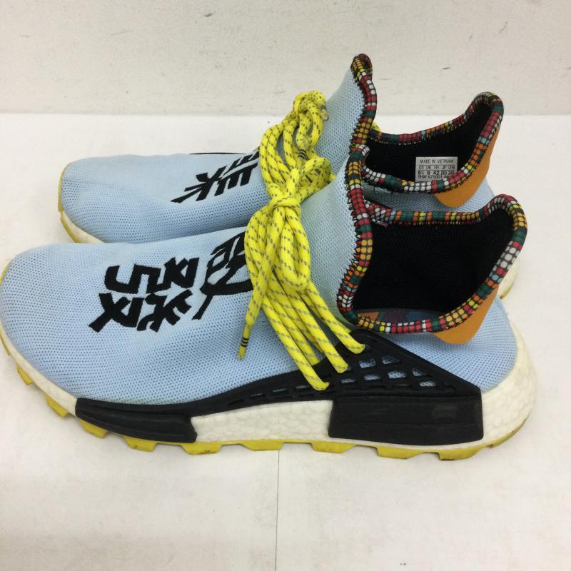 アディダス adidas スニーカー スニーカー adidas アディダス オリジナル スニーカー PW SOLAR HU NMD EE7581 26.5cm 水色 / ライトブルー / メンズ USED 古着 中古 50143695