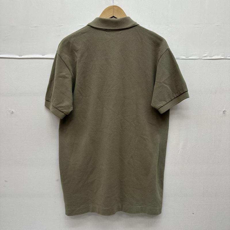 コムデギャルソンオムドゥ COMME des GARCONS HOMME DEUX ポロシャツ 半袖 17SS プリント ポロシャツ DS-T006 M カーキ / カーキ / khaki メンズ USED 古着 中古 50143704