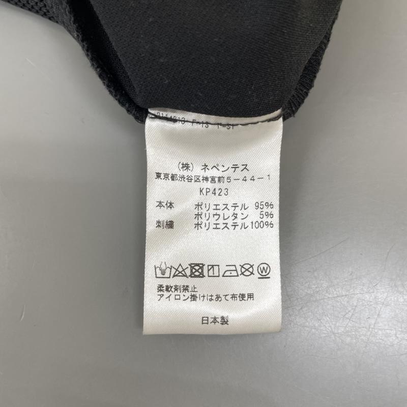 ニードルス Needles パンツ スラックス KP423 スラックス 側章 蝶 バタフライ 刺繍 NEPENTHES ネペンテス BLK ブラック XS 黒 / ブラック / black メンズ USED 古着 中古 50143712