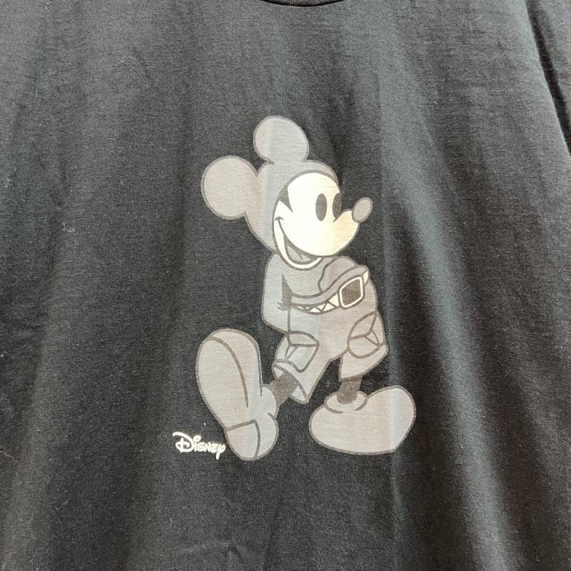 バウンティーハンター BOUNTY HUNTER Tシャツ 半袖 ×Disney ディズニー コラボ ミッキーマウス Tシャツ L 黒 / ブラック / black メンズ USED 古着 中古 50143723