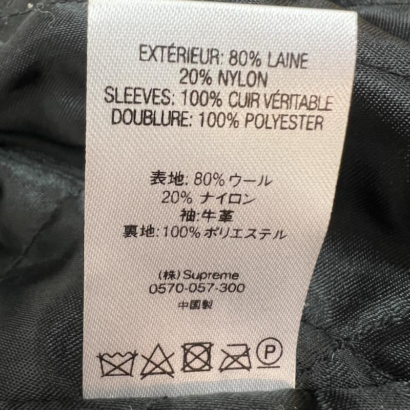 シュプリーム Supreme ジャケット、上着 ジャンパー、ブルゾン 19AW Team Varsity Jacket スタジャン M 黒 / ブラック / black メンズ USED 古着 中古 50143725