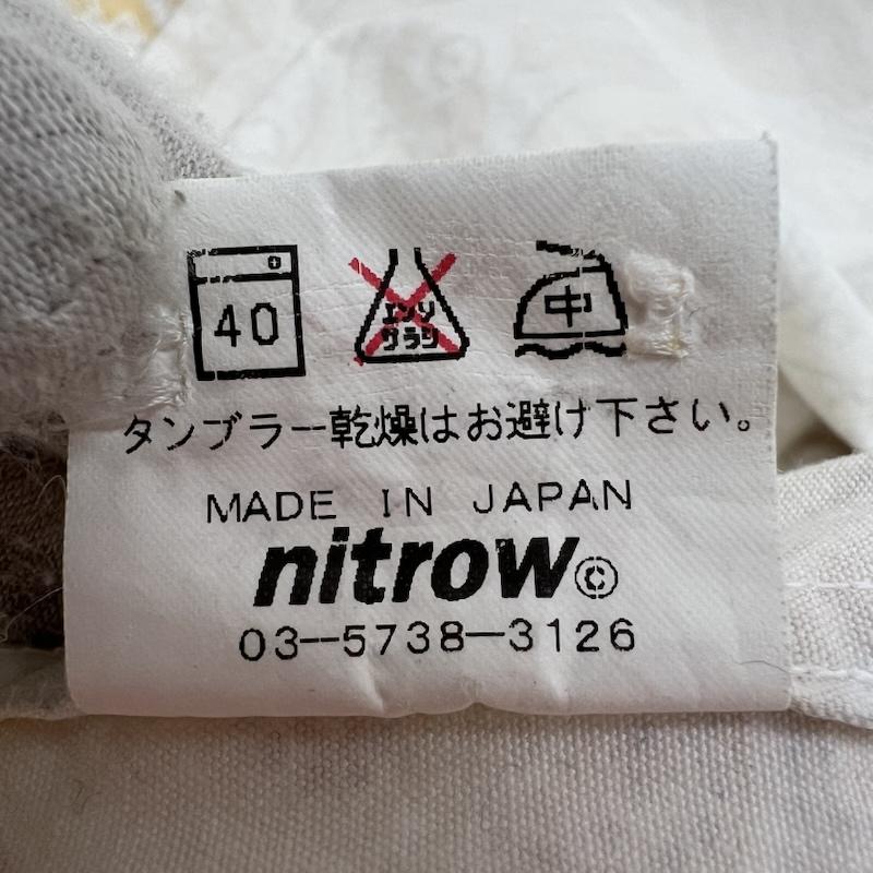 ナイトロウ nitrow シャツ、ブラウス 長袖 ペイズリー シャツ ナイトレイド NITRO MICROPHONE UNDERGROUND XL ベージュ / ベージュ / beige メンズ USED 古着 中古 50143729