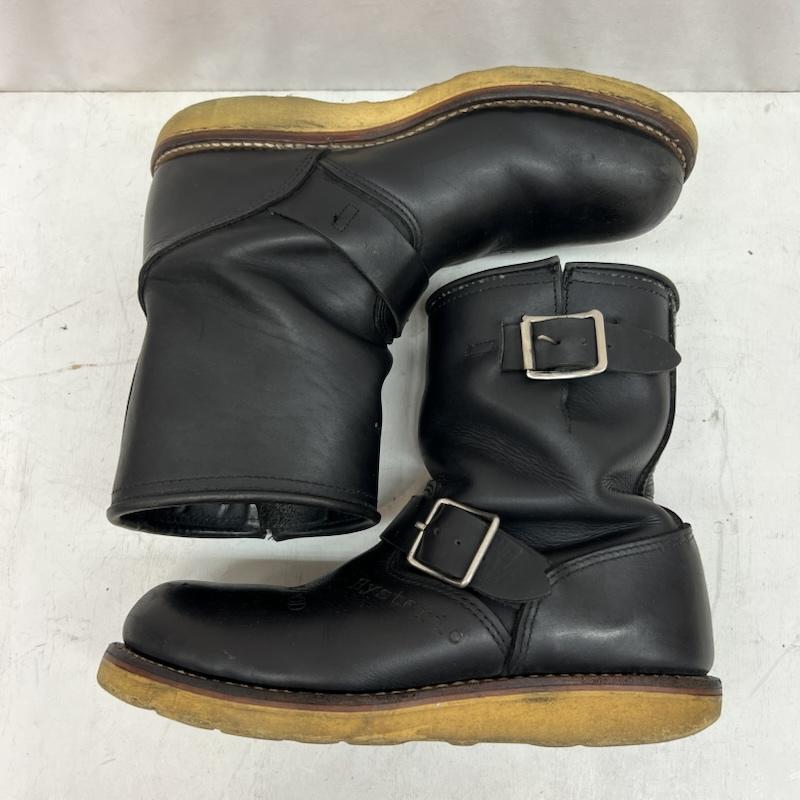 ヒステリックグラマー HYSTERIC GLAMOUR ブーツ エンジニアブーツ レザー エンジニアブーツ US：6 黒 / ブラック / black レディース USED 古着 中古 50143738