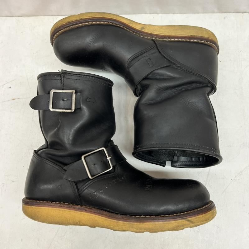 ヒステリックグラマー HYSTERIC GLAMOUR ブーツ エンジニアブーツ レザー エンジニアブーツ US：6 黒 / ブラック / black レディース USED 古着 中古 50143738