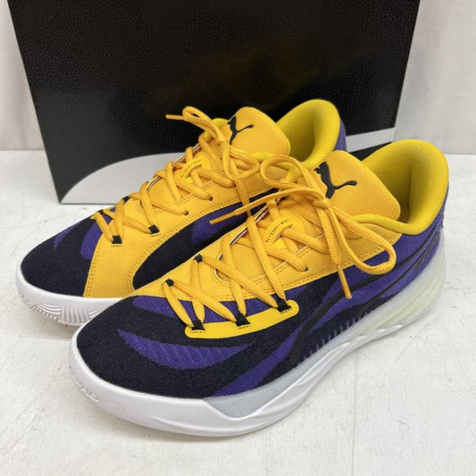 プーマ PUMA スニーカー スニーカー オール プロ ニトロ チームバイオレット/イエローシズル 310392-05 27.0cm メンズ USED 古着 中古 50143742