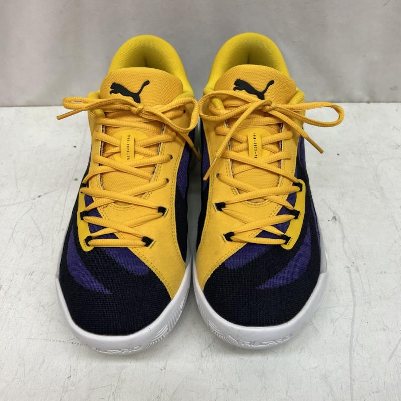 プーマ PUMA スニーカー スニーカー オール プロ ニトロ チームバイオレット/イエローシズル 310392-05 27.0cm メンズ USED 古着 中古 50143742