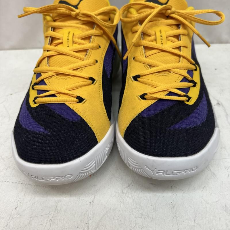 プーマ PUMA スニーカー スニーカー オール プロ ニトロ チームバイオレット/イエローシズル 310392-05 27.0cm メンズ USED 古着 中古 50143742