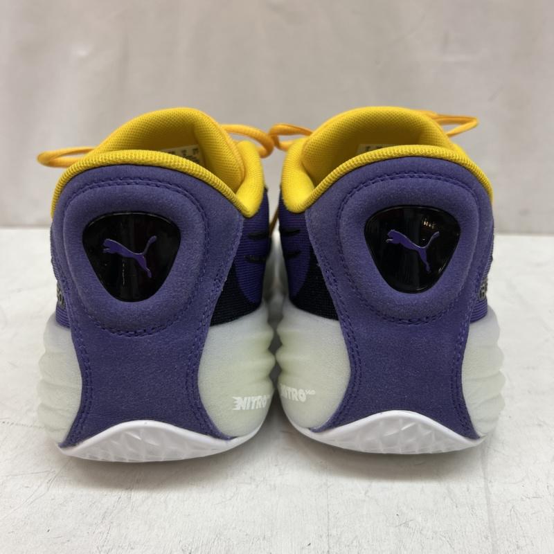 プーマ PUMA スニーカー スニーカー オール プロ ニトロ チームバイオレット/イエローシズル 310392-05 27.0cm メンズ USED 古着 中古 50143742