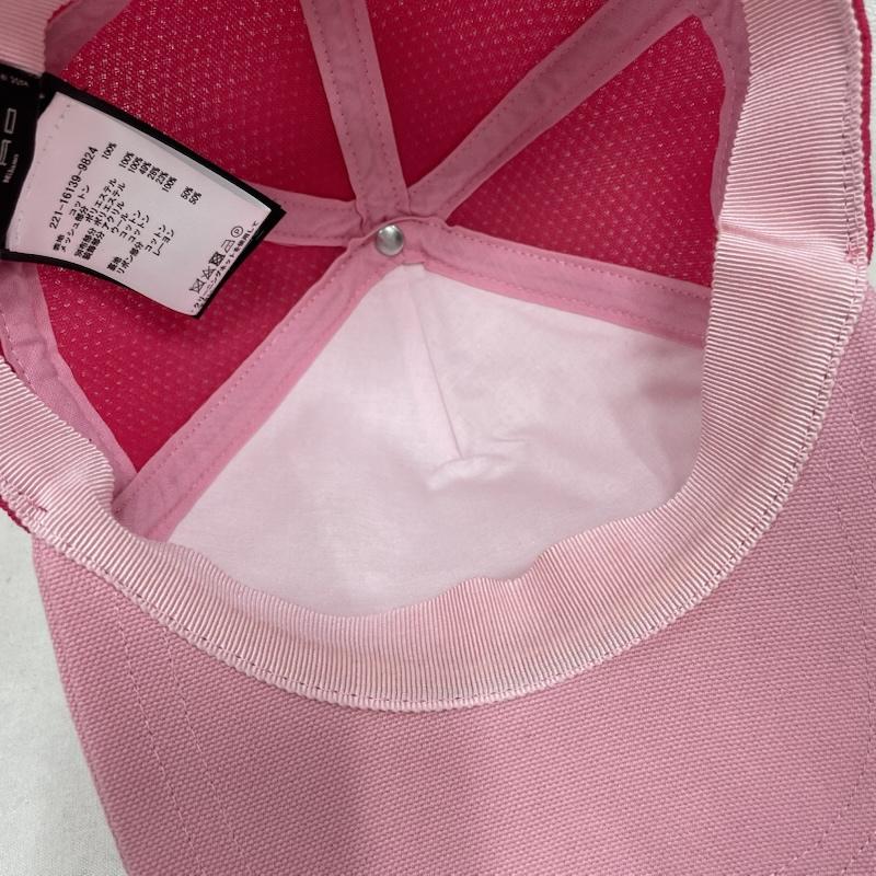 エトロ ETRO 帽子 キャップ PEGASO パッチ ワッペン メッシュ ベースボール キャップ - ロゴ、文字 桃 / ピンク / pink X 黄 / イエロー / yellow X 緑 / グリーン / green X 紫 / パープル / purple レディース USED 古着 中古 50143756