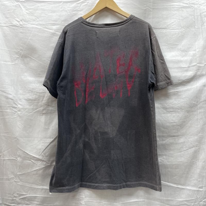 オフホワイト off white Tシャツ 半袖 OMAA027E 19185031 19AW VINTAGE S S SLIM TEE コットン GRY グレー L ダークグレー / ダークグレー / メンズ USED 古着 中古 50143775