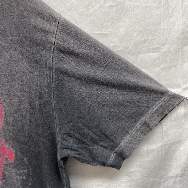 オフホワイト off white Tシャツ 半袖 OMAA027E 19185031 19AW VINTAGE S S SLIM TEE コットン GRY グレー L ダークグレー / ダークグレー / メンズ USED 古着 中古 50143775