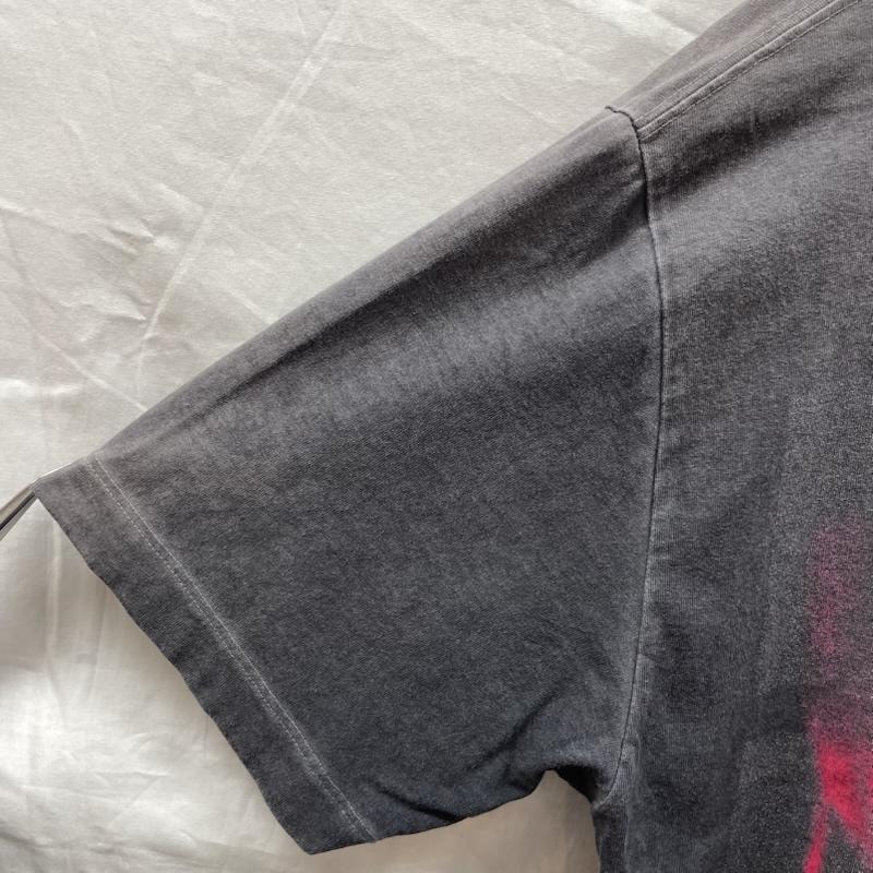 オフホワイト off white Tシャツ 半袖 OMAA027E 19185031 19AW VINTAGE S S SLIM TEE コットン GRY グレー L ダークグレー / ダークグレー / メンズ USED 古着 中古 50143775