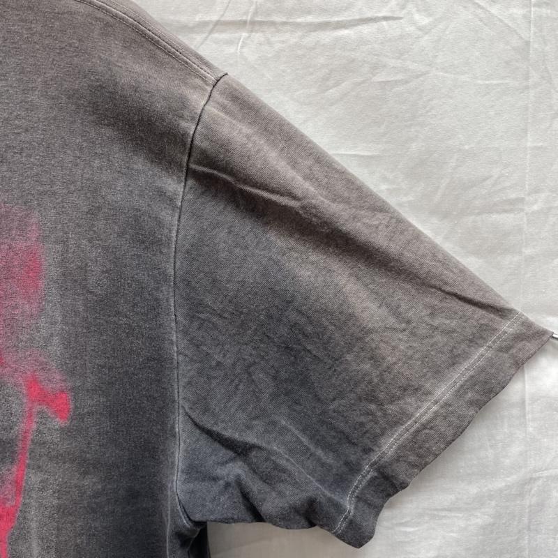 オフホワイト off white Tシャツ 半袖 OMAA027E 19185031 19AW VINTAGE S S SLIM TEE コットン GRY グレー L ダークグレー / ダークグレー / メンズ USED 古着 中古 50143775