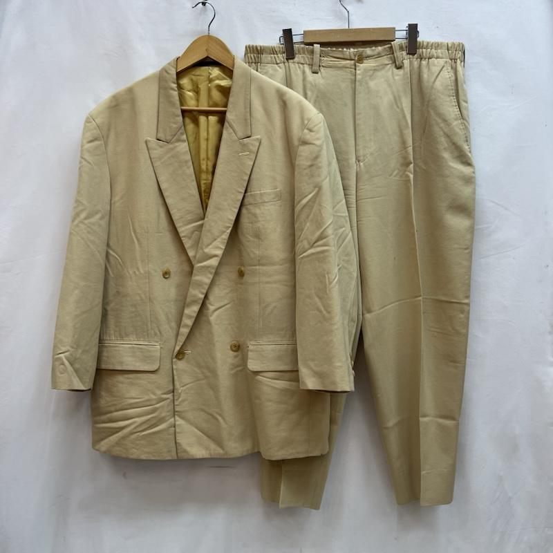 ヨウジヤマモトプールオム Yohji Yamamoto POUR HOMME スーツ スーツ 1992AW ダブル セットアップ スーツ アーカイブ ビンテージ - ベージュ / ベージュ / beige メンズ USED 古着 中古 50143798