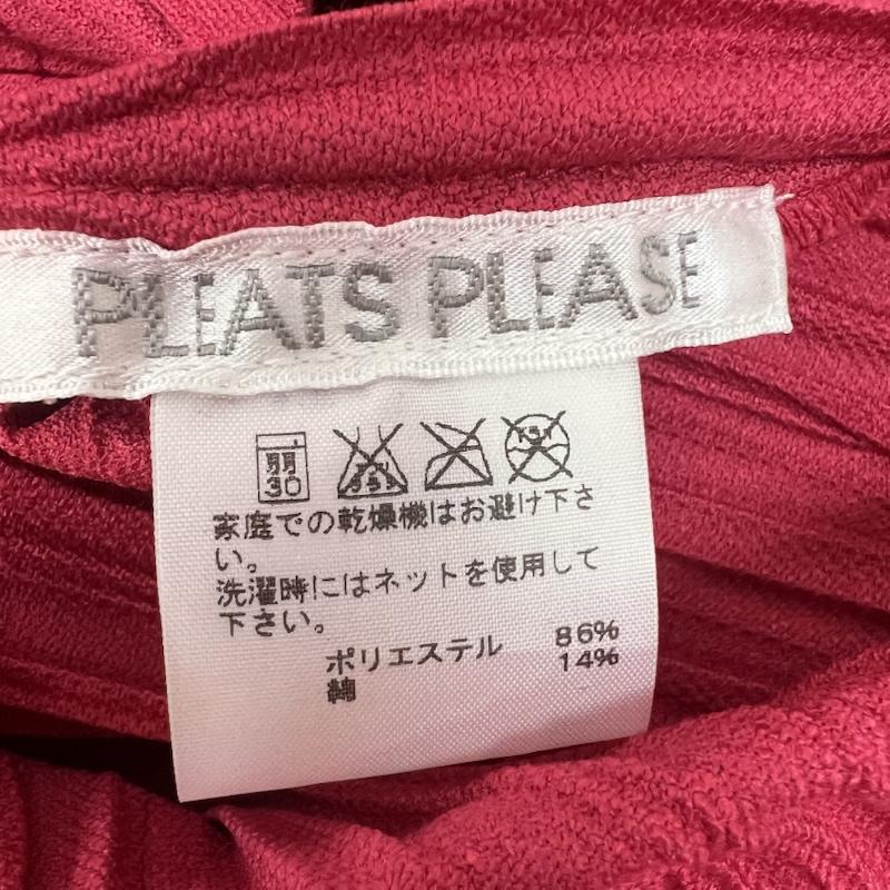 プリーツプリーズイッセイミヤケ PLEATS PLEASE ISSEY MIYAKE ジャケット、上着 ジャンパー、ブルゾン PP53-JC672 プリーツジャケット 3 桃 / ピンク / pink レディース USED 古着 中古 50143802