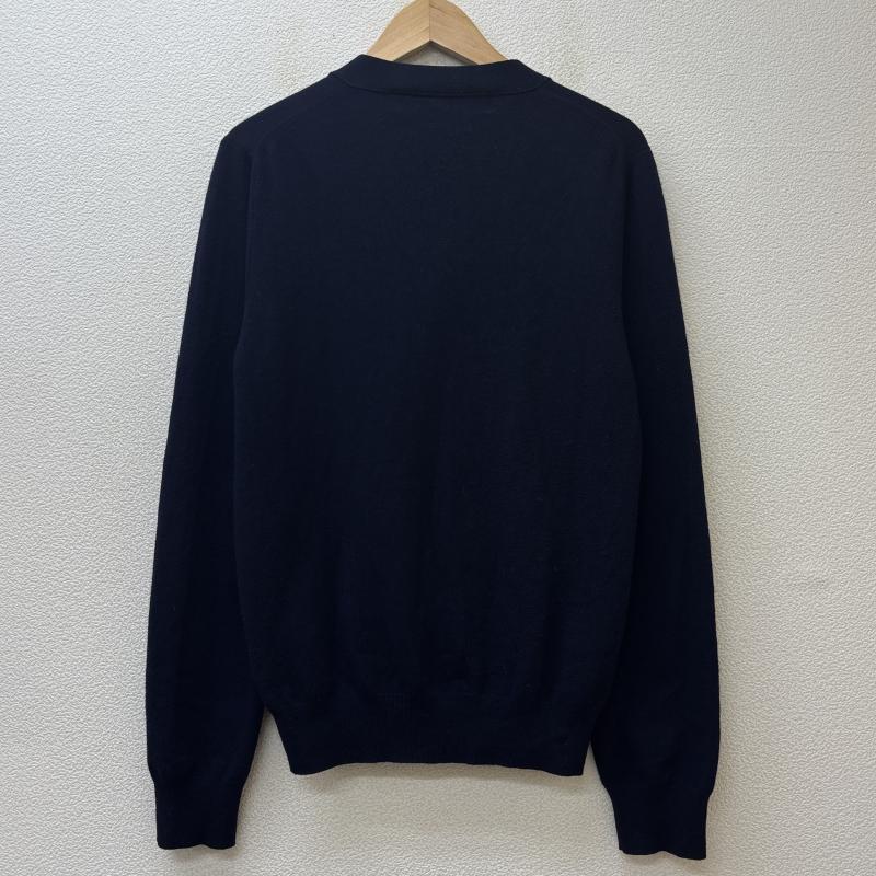 プレイコムデギャルソン PLAY COMME des GARCONS カーディガン 長袖 AZ-N008 AD2010 ハートロゴ ニット カーディガン 紺 ネイビー S 紺 / ネイビー / navy メンズ USED 古着 中古 50143836