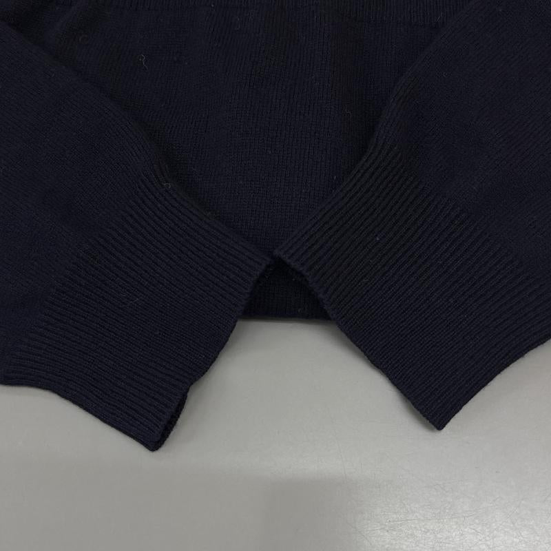プレイコムデギャルソン PLAY COMME des GARCONS カーディガン 長袖 AZ-N008 AD2010 ハートロゴ ニット カーディガン 紺 ネイビー S 紺 / ネイビー / navy メンズ USED 古着 中古 50143836