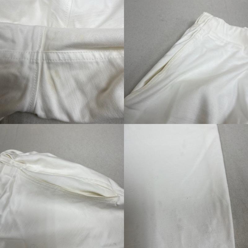 ヘリンドットサイ HeRIN.CYE パンツ ワークパンツ、ペインターパンツ ミリタリー ワイド Boy friend pants パンツ ボリューム 530gam31-1850 FREE 無地 白 / ホワイト / white レディース USED 古着 中古 50143856