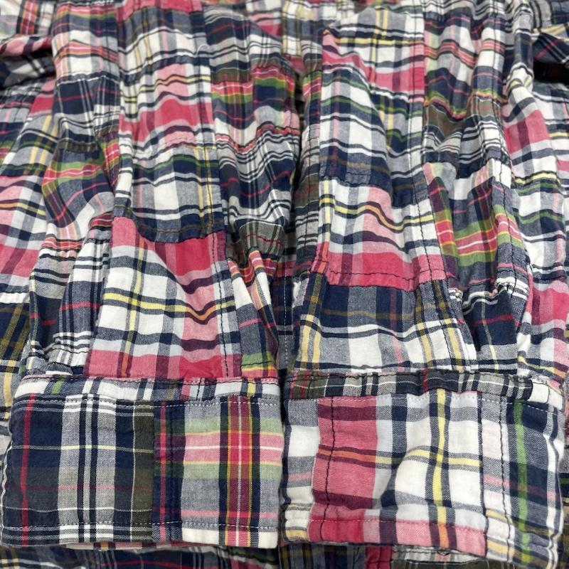 ラルフローレン RALPHLAUREN シャツ、ブラウス 長袖 長袖 シャツ ブラウス ボタンダウン パッチワーク チェック柄 ポニーロゴ 刺繍 S チェック X ロゴ、文字 X ワンポイント X 刺繍 マルチカラー / マルチカラー / multicolor メンズ USED 古着 中古 50143880