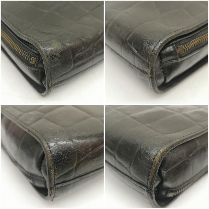 ジャンポールゴルチエ Jean Paul Gaultier ハンドバッグ ハンドバッグ 90s 型押し ロゴ ハンドバッグ - 黒 / ブラック / black レディース USED 古着 中古 50143891