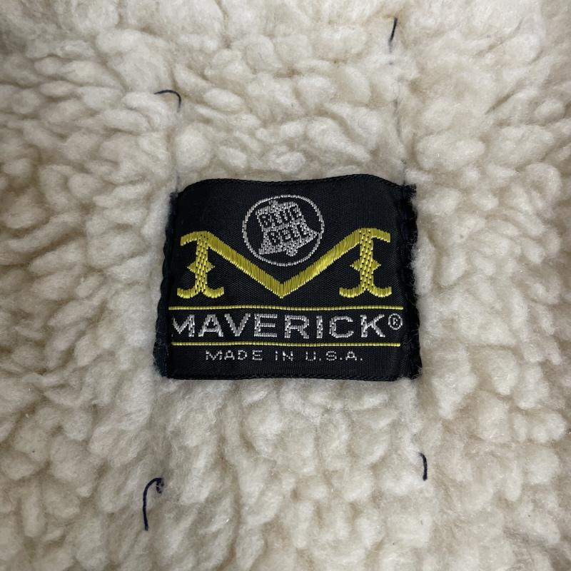 マーウ゛ェリック MAVERICK ジャケット、上着 ジャンパー、ブルゾン 70s Gジャン コーデュロイ USA製 裏地ボア ジャケット ブルゾン 防寒 ロゴ 刺繍 - 無地 ベージュ / ベージュ / beige メンズ USED 古着 中古 50143934