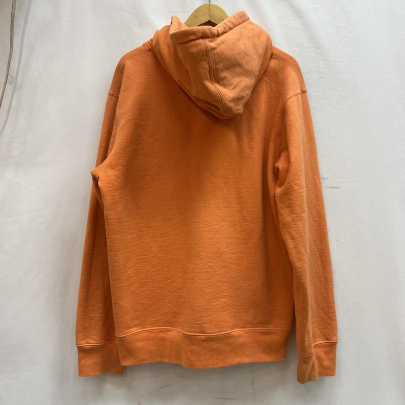シュプリーム Supreme パーカー 長袖 Small Box Zip Up Sweatshirt スモールボックスロゴ フルジップ パーカー L 橙 / オレンジ / orange メンズ USED 古着 中古 50143946