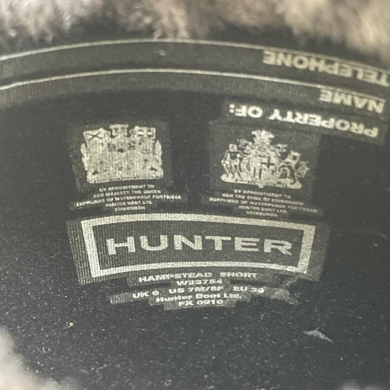 ハンター HUNTER 長靴、レインシューズ 長靴、レインシューズ W23754 AMPSTEAD SHORT レイン シューズ ブーツ ボア UK：6 茶 / ブラウン / brown レディース USED 古着 中古 50143988