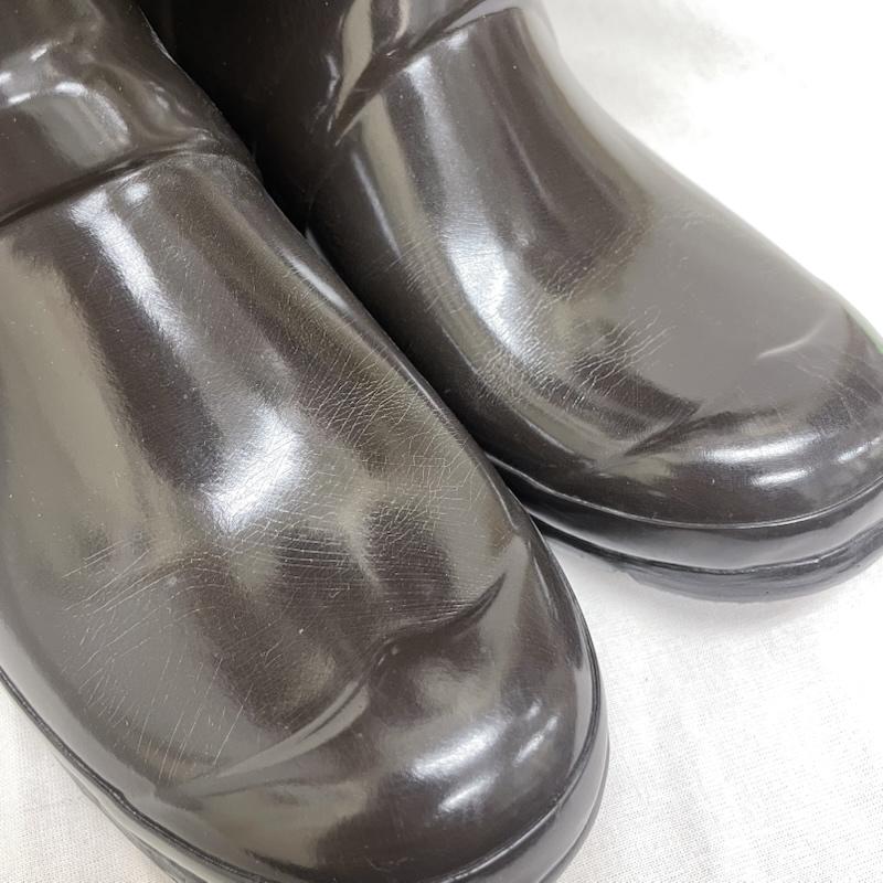 ハンター HUNTER 長靴、レインシューズ 長靴、レインシューズ W23754 AMPSTEAD SHORT レイン シューズ ブーツ ボア UK：6 茶 / ブラウン / brown レディース USED 古着 中古 50143988