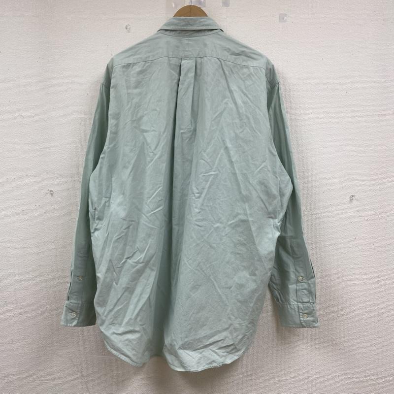 ラルフローレン RALPHLAUREN シャツ、ブラウス 長袖 BLAKE 長袖 シャツ ブラウス Shirt ロングスリーブ ポニーロゴ ワンポイント 刺繍 L チェック 薄緑 / ライトグリーン / メンズ USED 古着 中古 50143998